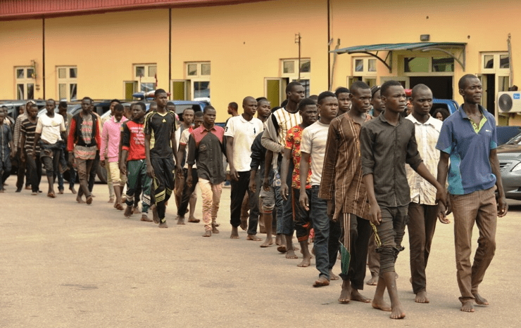 123 Northerners arrested in Lagos