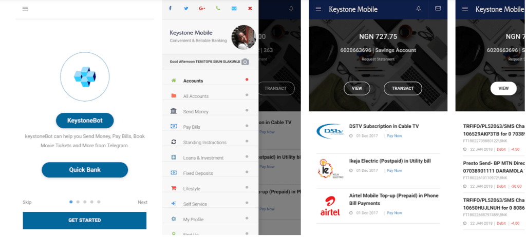 Keystone Mobile app