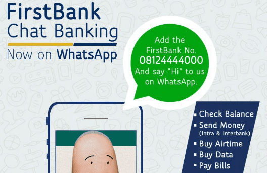 First Bank Whatsapp Banking