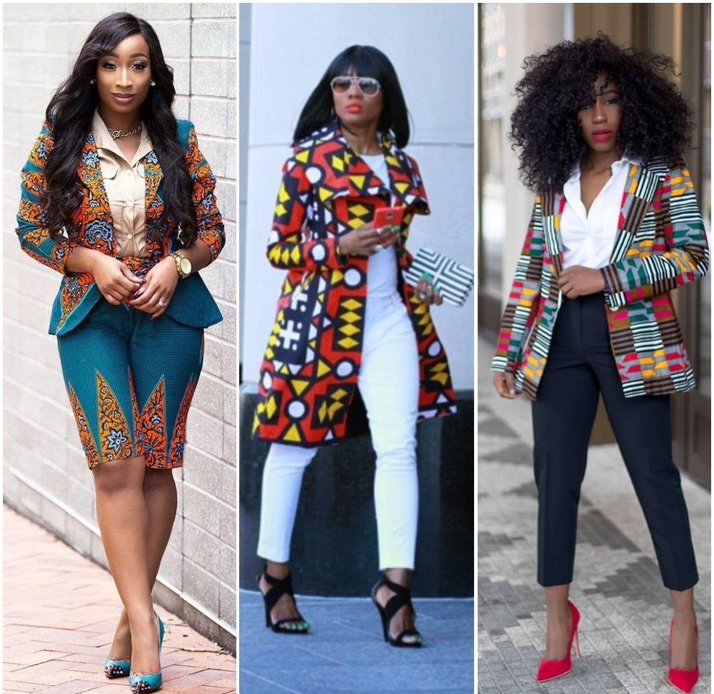 Ankara Jacket Style