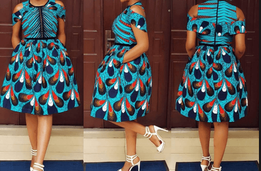 Ankara Party Skirt