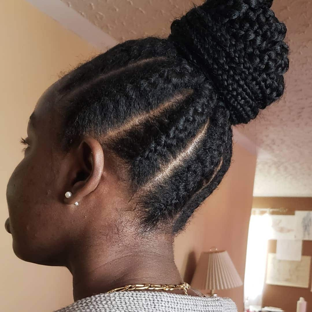 Jumbo Natural Cornrows