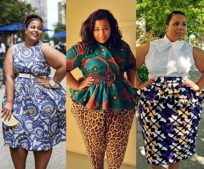 Plus Size Girls Ankara Style