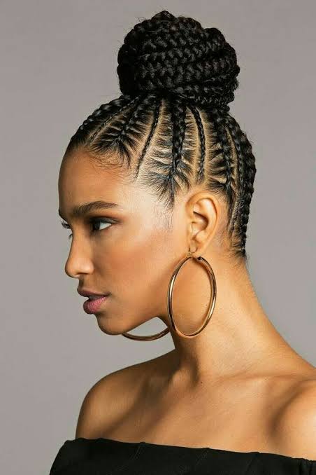 Stunning, stylish cornrows