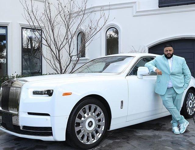 DJ Khaled nice car