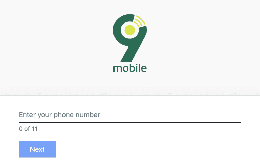 verify NIN Number on 9mobile