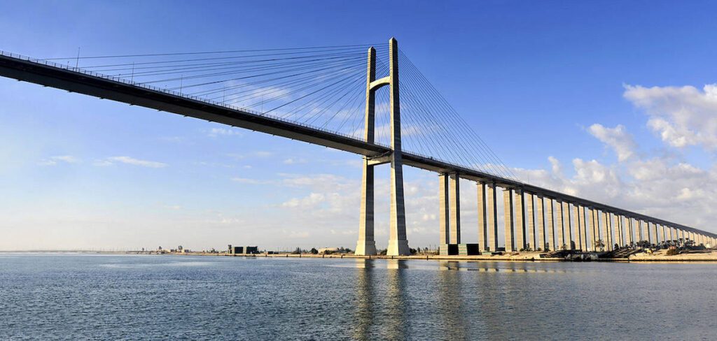 The Suez Canal Bridge 